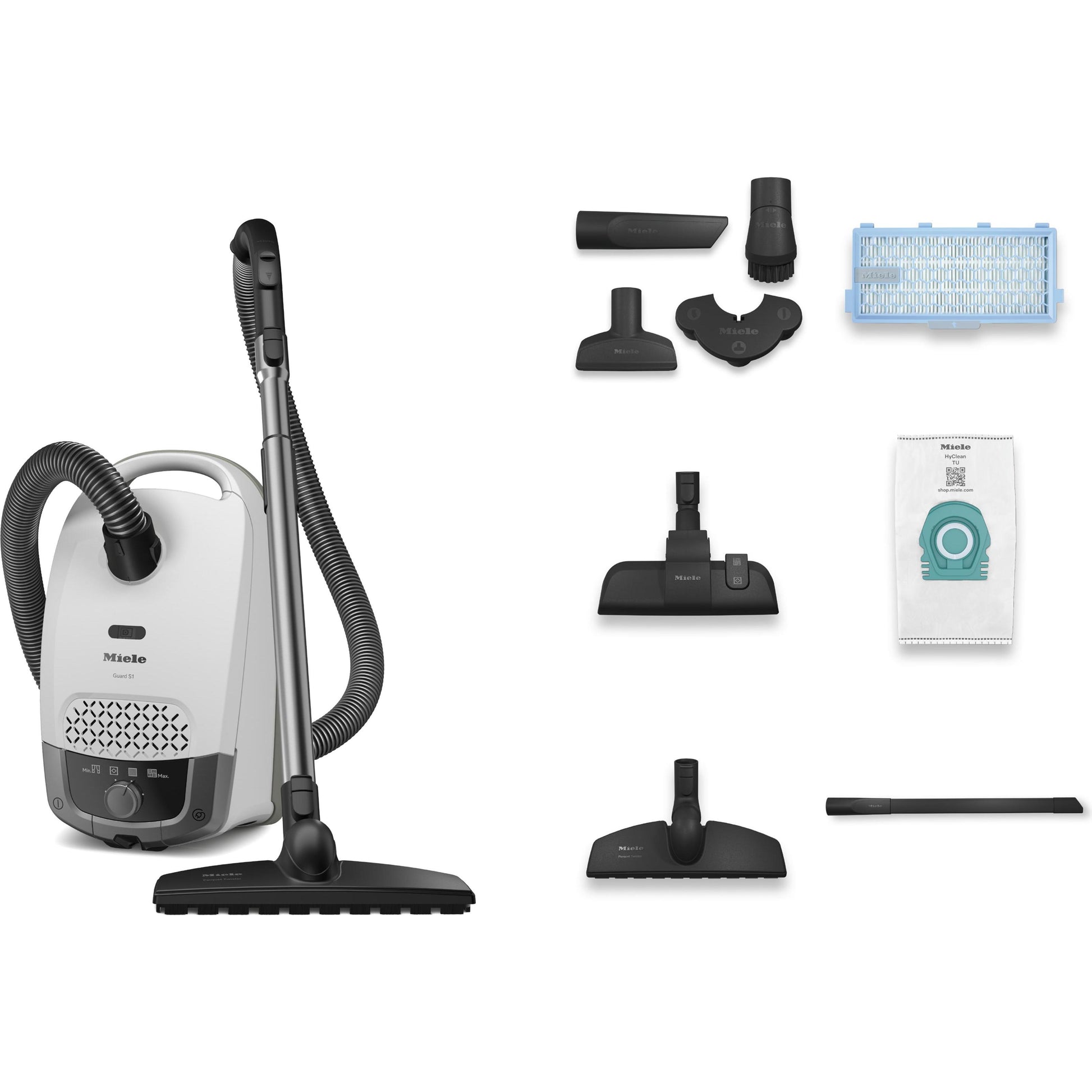 Miele Guard S1 Parquet Flex Canister Vacuum Cleaner with Bag 41TRE034CDN IMAGE 2