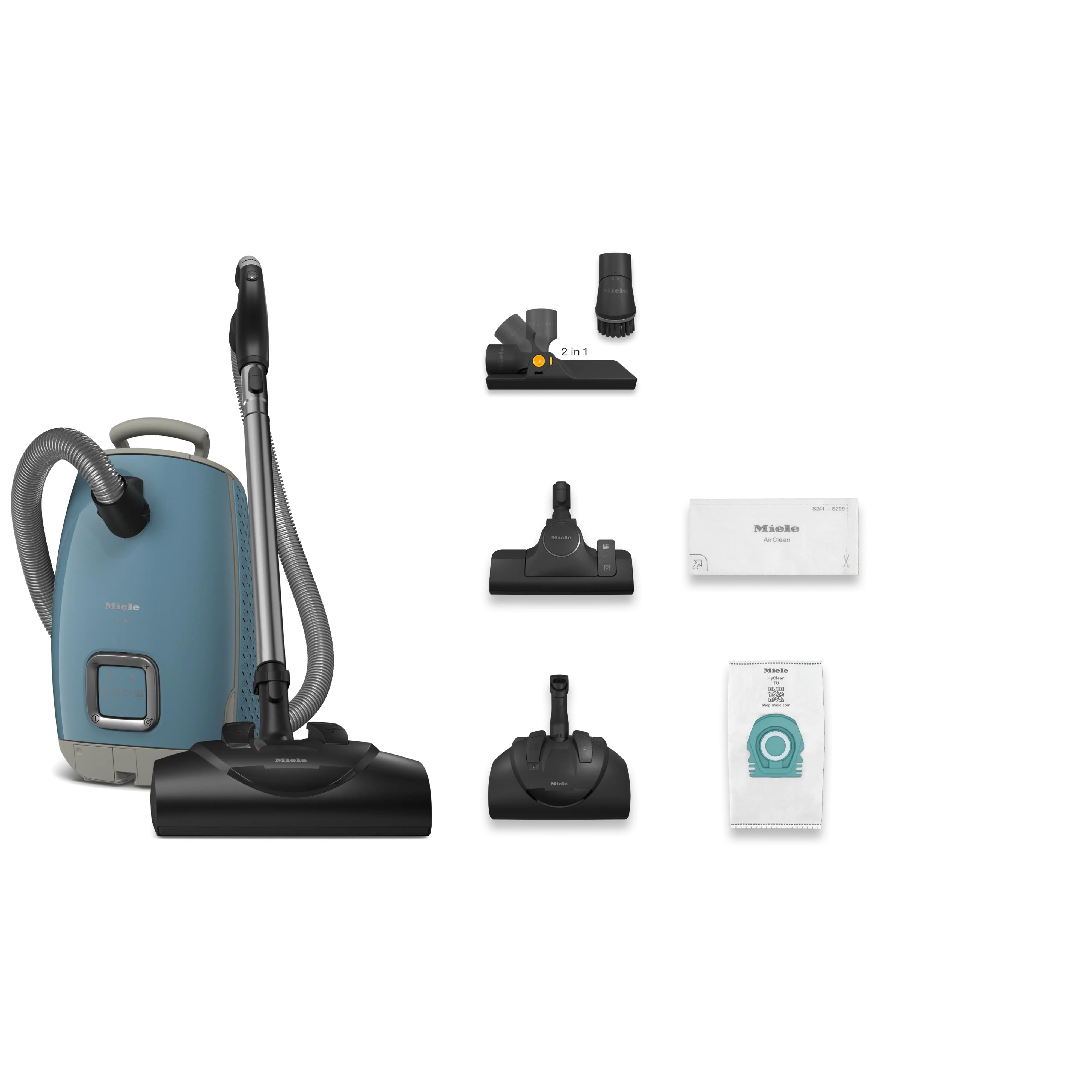Miele Guard L1 Canister Vacuum Cleaner with Bag 41UFE037CDN IMAGE 2