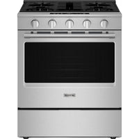 Maytag 30-inch Slide-in Gas Range with Convection Technology MSGS7030SZ IMAGE 1