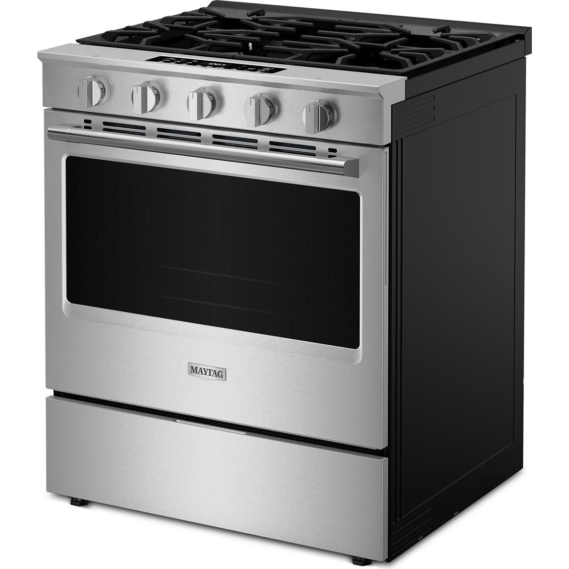 Maytag 30-inch Slide-in Gas Range with Convection Technology MSGS7030SZ IMAGE 6