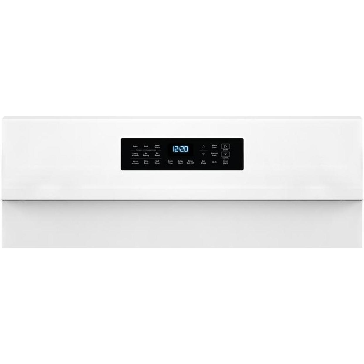 Whirlpool 30-inch Freestanding Electric Range with Air Cooking Technology YWFES7030SW IMAGE 2