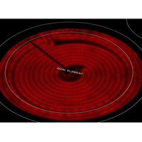 Whirlpool 30-inch Freestanding Electric Range with Air Cooking Technology YWFES7030SW IMAGE 3