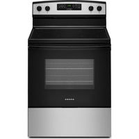 Amana 30-inch Electric Range with Extra-Large Oven Window YAER6203MSS IMAGE 1