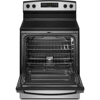 Amana 30-inch Electric Range with Extra-Large Oven Window YAER6203MSS IMAGE 2