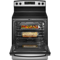 Amana 30-inch Electric Range with Extra-Large Oven Window YAER6203MSS IMAGE 3