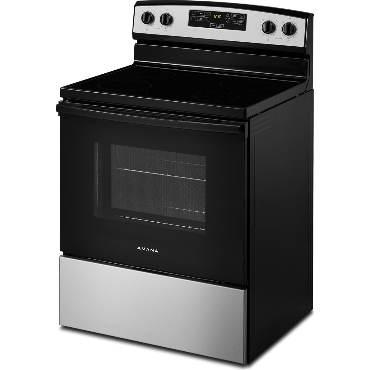 Amana 30-inch Electric Range with Extra-Large Oven Window YAER6203MSS IMAGE 8
