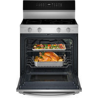 Whirlpool 30-inch Freestanding Electric Range with Air Cooking Technology YWFES7030SZ IMAGE 2