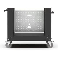 Alfa Base 2 Pizze - Wrinkle Black BF-2P-NEGO IMAGE 1