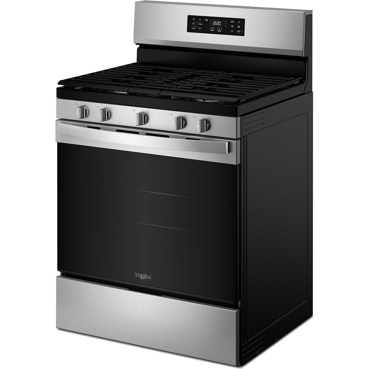 Whirlpool 30-inch Gas Range with Air Cooking Technology and Steam Clean WFGS4530SZ IMAGE 5