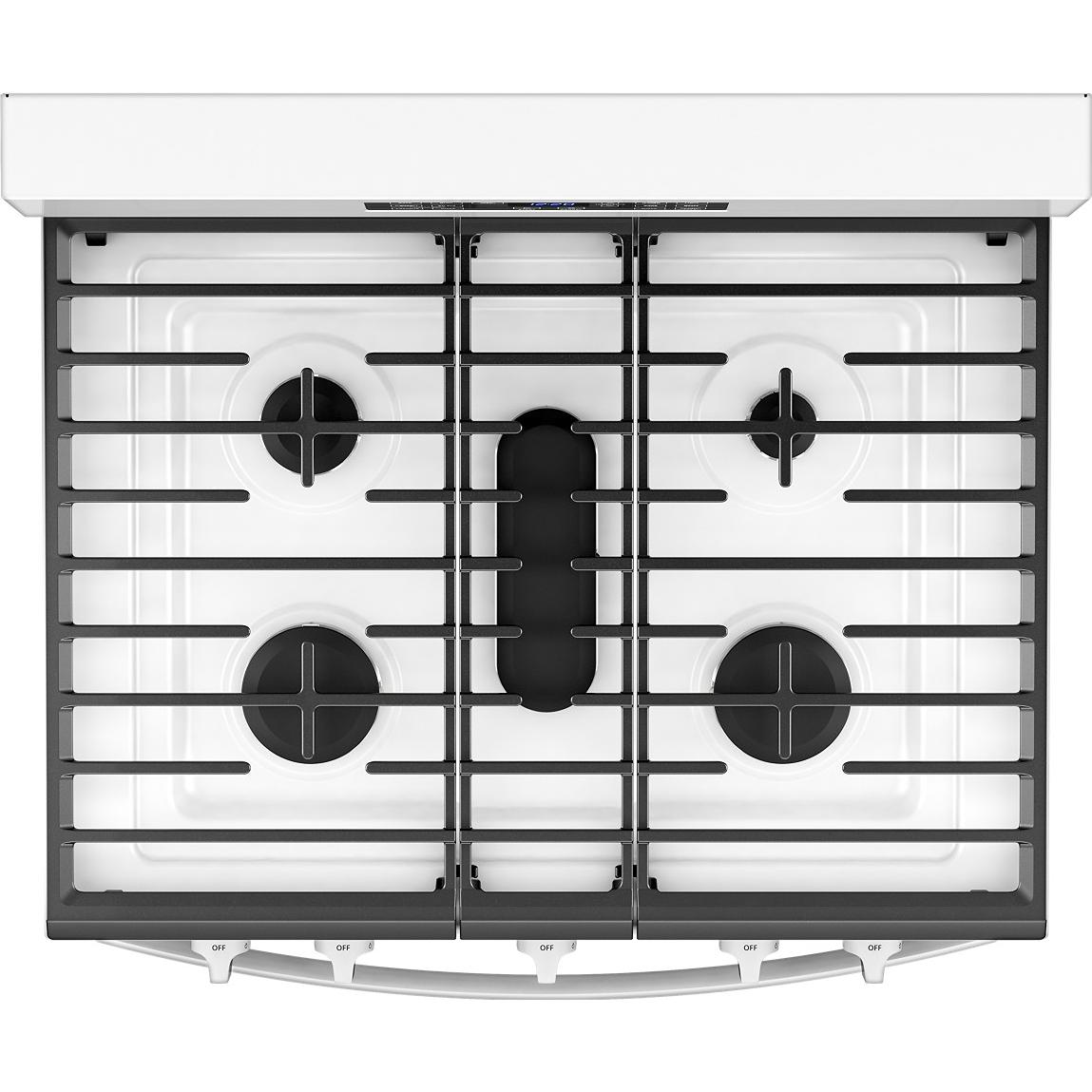 Whirlpool 30-inch Gas Range with Air Cooking Technology and Steam Clean WFGS4530SW IMAGE 7