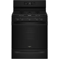 Whirlpool 30-inch Gas Range with Air Cooking Technology and Steam Clean WFGS4530SB IMAGE 1