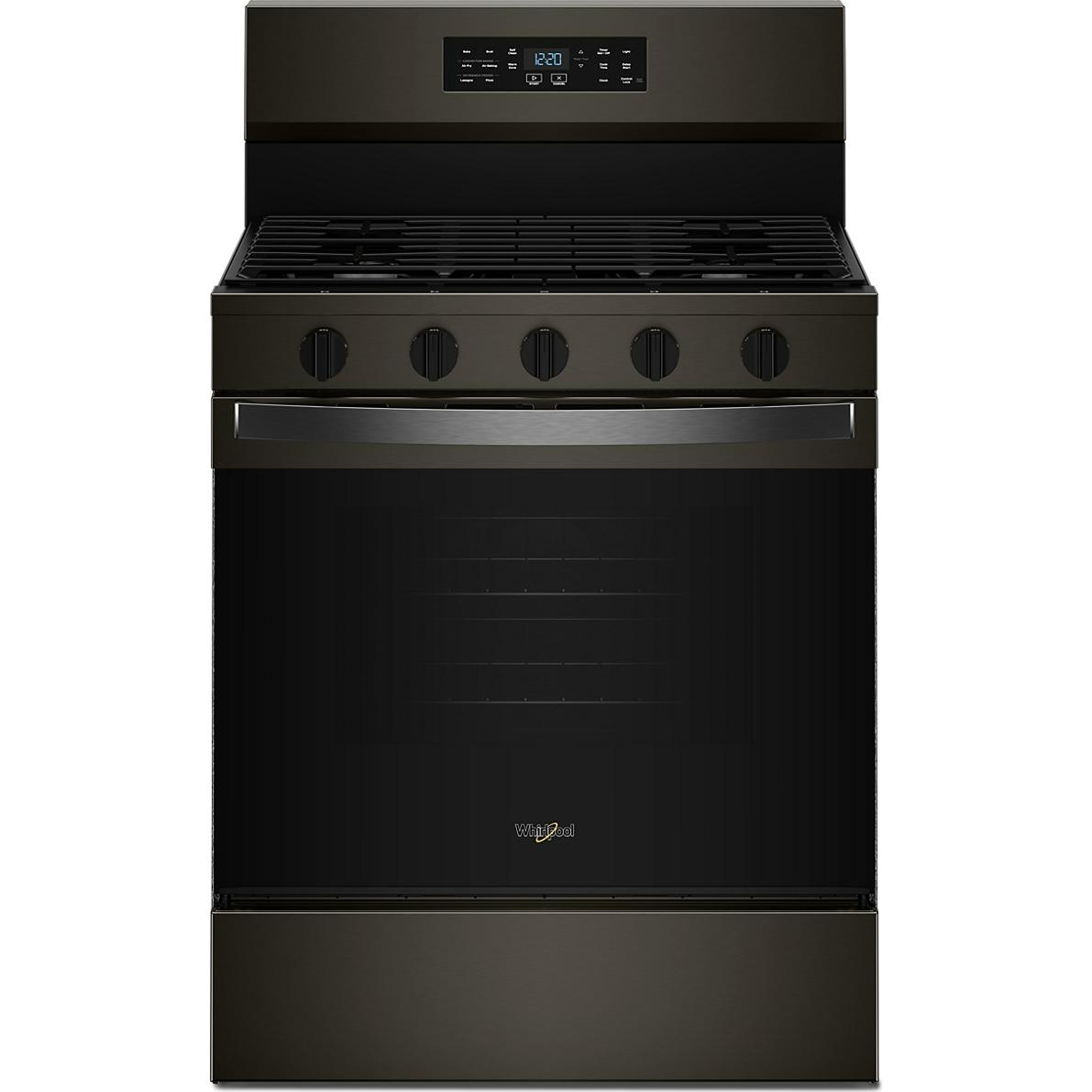 Whirlpool 30-inch Gas Range with Air Cooking Technology WFGS5730SV IMAGE 1