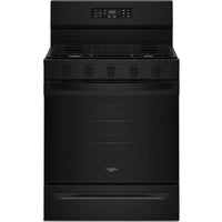 Whirlpool 30-inch Gas Range with Air Cooking Technology WFGS5730SB IMAGE 1