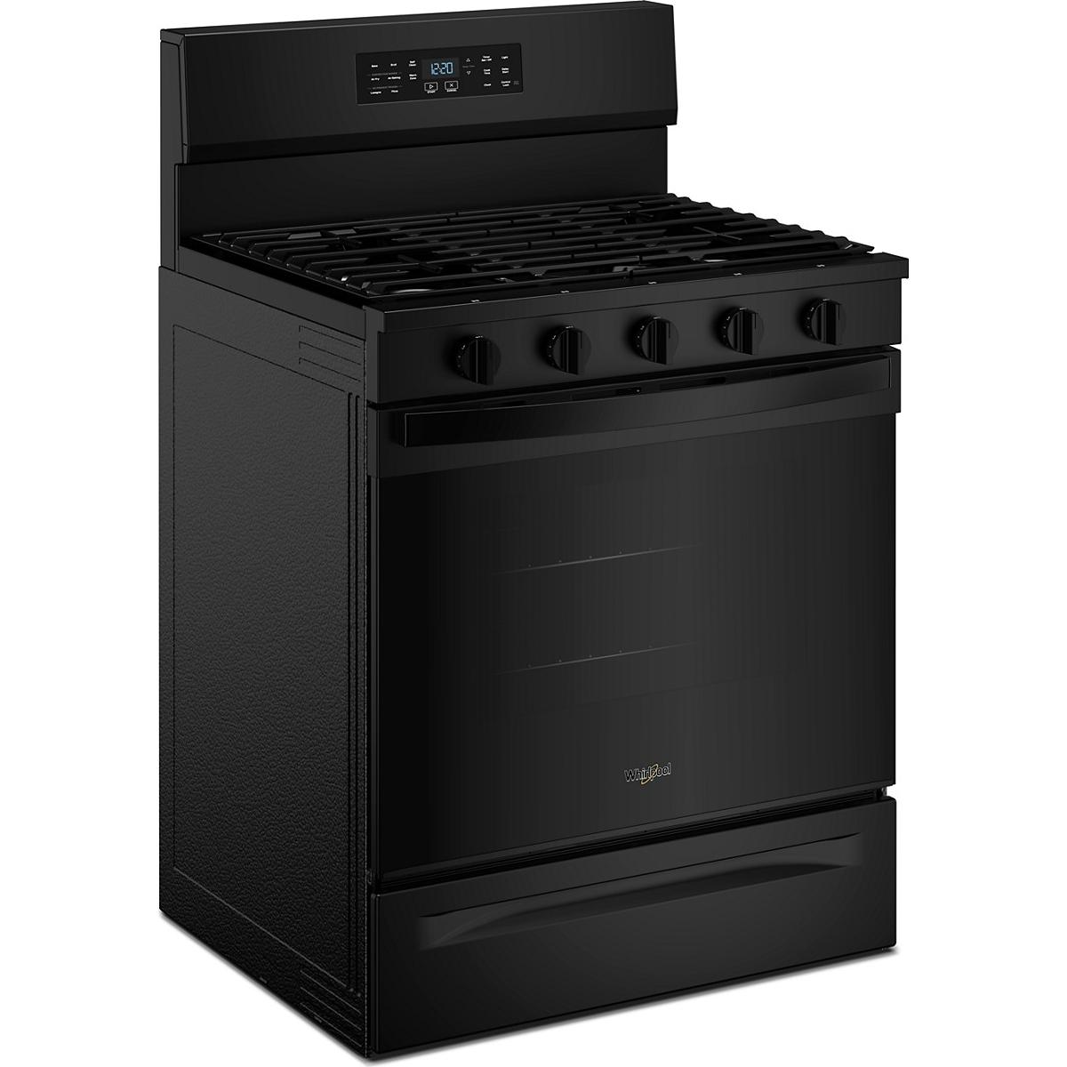 Whirlpool 30-inch Gas Range with Air Cooking Technology WFGS5730SB IMAGE 5