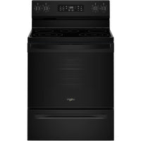 Whirlpool 30-inch Electric Range with Air Cooking Technology and Steam Clean YWFES4530SB IMAGE 1