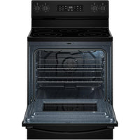 Whirlpool 30-inch Electric Range with Air Cooking Technology and Steam Clean YWFES4530SB IMAGE 2
