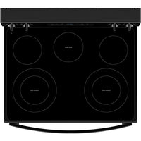 Whirlpool 30-inch Electric Range with Air Cooking Technology and Steam Clean YWFES4530SB IMAGE 4