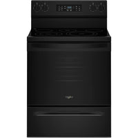 Whirlpool 30-inch Electric Range with Air Cooking Technology YWFES5730SB IMAGE 1