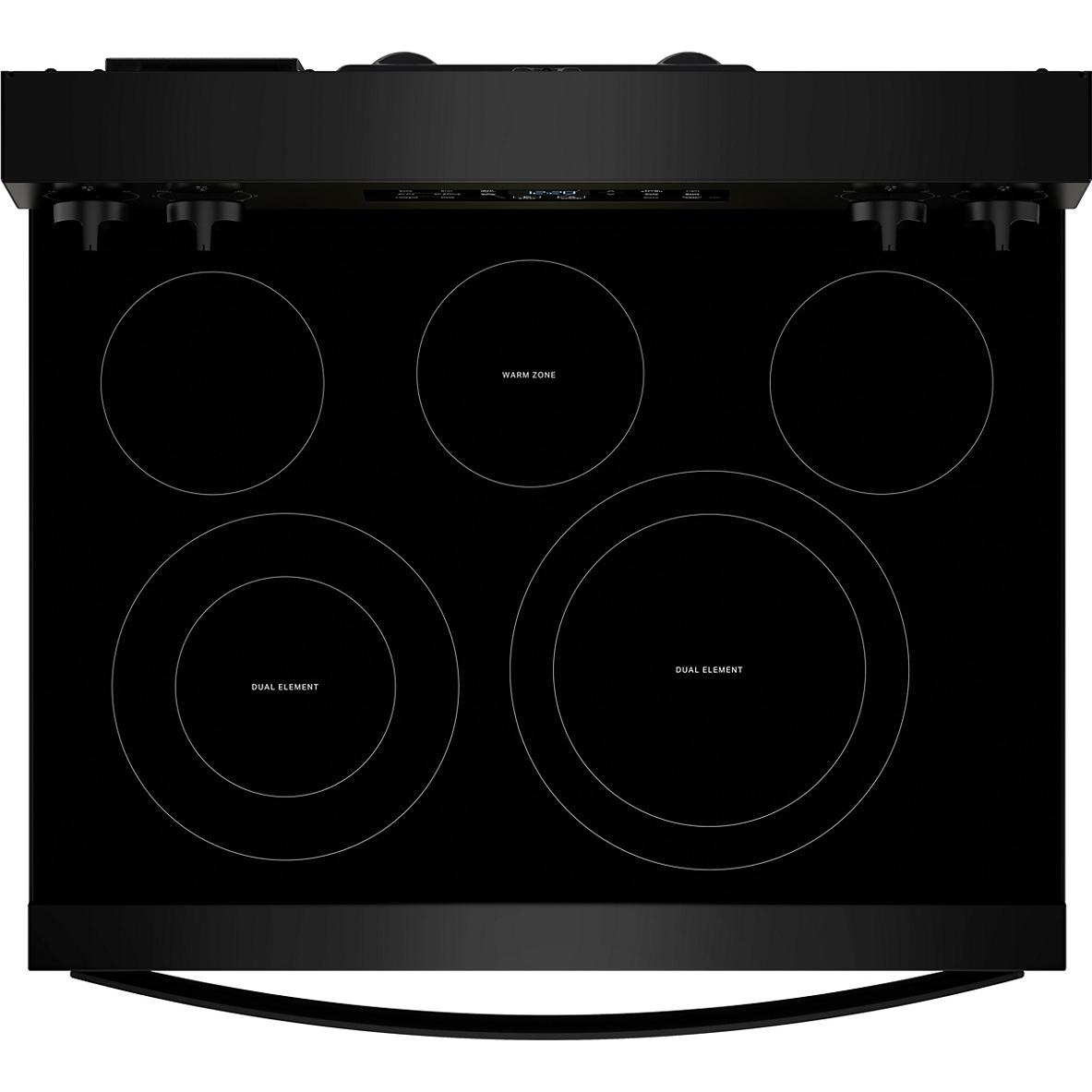 Whirlpool 30-inch Electric Range with Air Cooking Technology YWFES5730SB IMAGE 4