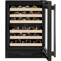 KitchenAid 24-inch Undercounter Wine Cellar with Full-Extension Wood-Front Racks KUWR524SBE IMAGE 3