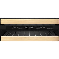 KitchenAid 24-inch Undercounter Wine Cellar with Full-Extension Wood-Front Racks KUWR524SBE IMAGE 4