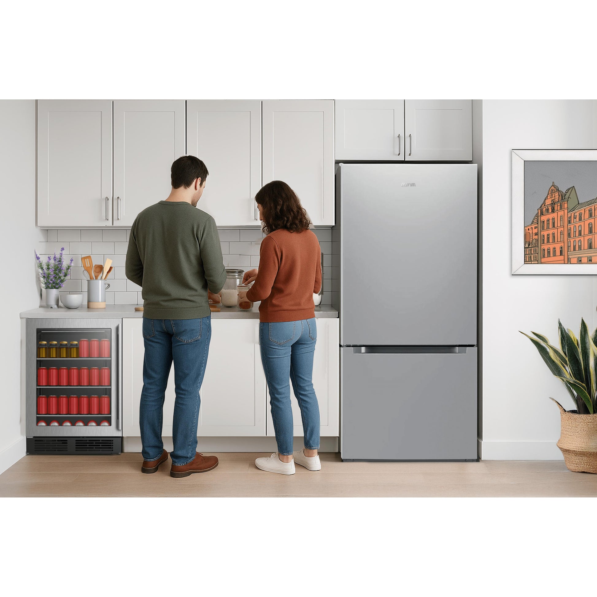 AVIVA Freestanding Beverage Center CBC140SS3 IMAGE 4