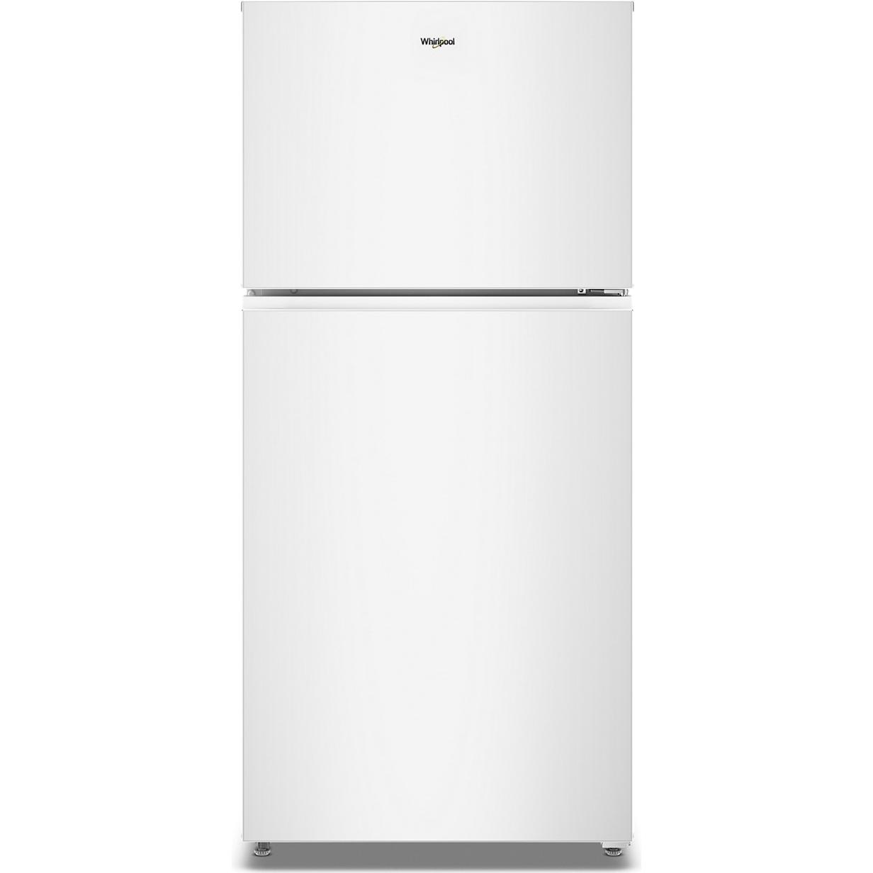 Whirlpool Freestanding Top Freezer Refrigerator WRTX5419SW IMAGE 1