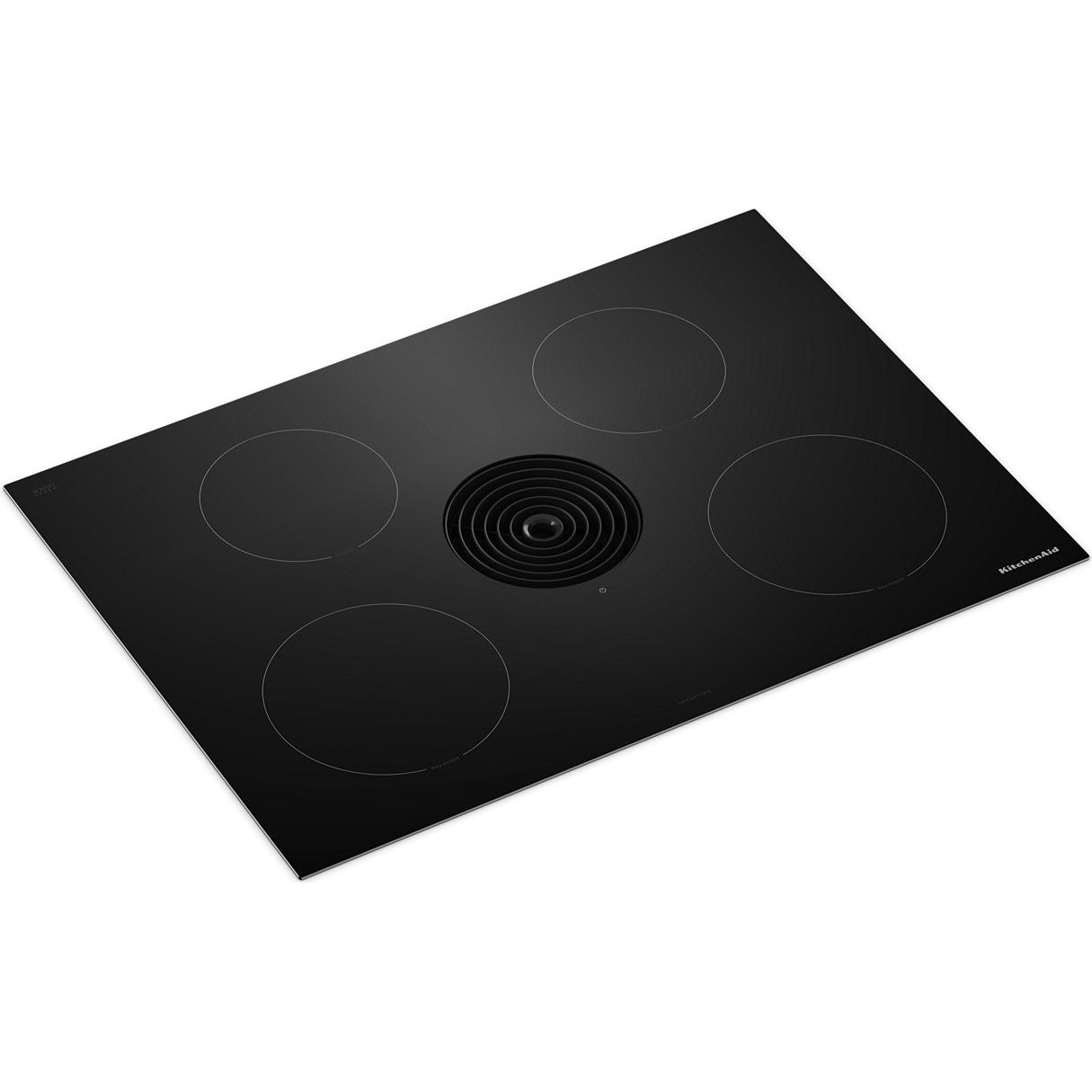 KitchenAid 30-inch Built-in NextGen Induction Cooktop with Downdraft Ventilation System KCID930SBL IMAGE 2