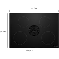 KitchenAid 30-inch Built-in NextGen Induction Cooktop with Downdraft Ventilation System KCID930SBL IMAGE 6