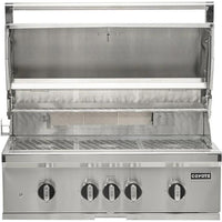 Coyote SL-Series 36-inch Built-In Grill with Sear Zone and Rotisserie C3SL36 NG IMAGE 2