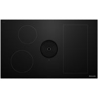 KitchenAid 36-inch Built-in NextGen Induction Cooktop with Downdraft Ventilation System KCID936SBL IMAGE 1