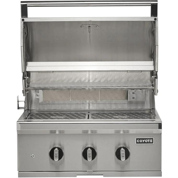 Coyote SL-Series 30-inch Built-In Grill with Sear Zone and Rotisserie C3SL30 LP IMAGE 2