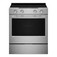 KitchenAid 30-inch Slide-in Electric Range with Convection Cooking Modes YKSES530SPS IMAGE 1