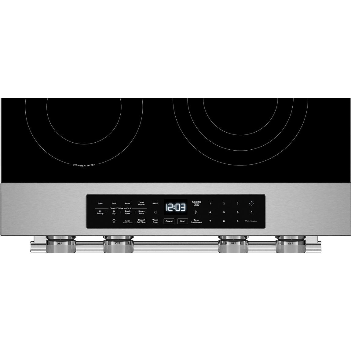 KitchenAid 30-inch Slide-in Electric Range with Convection Cooking Modes YKSES530SPS IMAGE 13