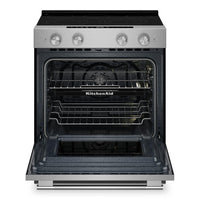 KitchenAid 30-inch Slide-in Electric Range with Convection Cooking Modes YKSES530SPS IMAGE 3