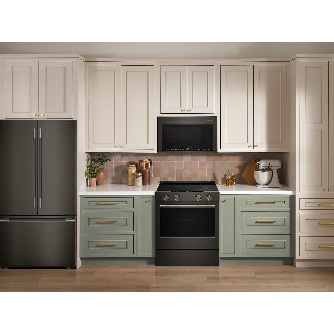 KitchenAid 30-inch Smart Slide-in Gas Range with Convection Cooking Modes and 2-in-1 Burner KSGS530SBE IMAGE 14