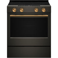 KitchenAid 30-inch Smart Slide-in Gas Range with Convection Cooking Modes and 2-in-1 Burner KSGS530SBE IMAGE 4