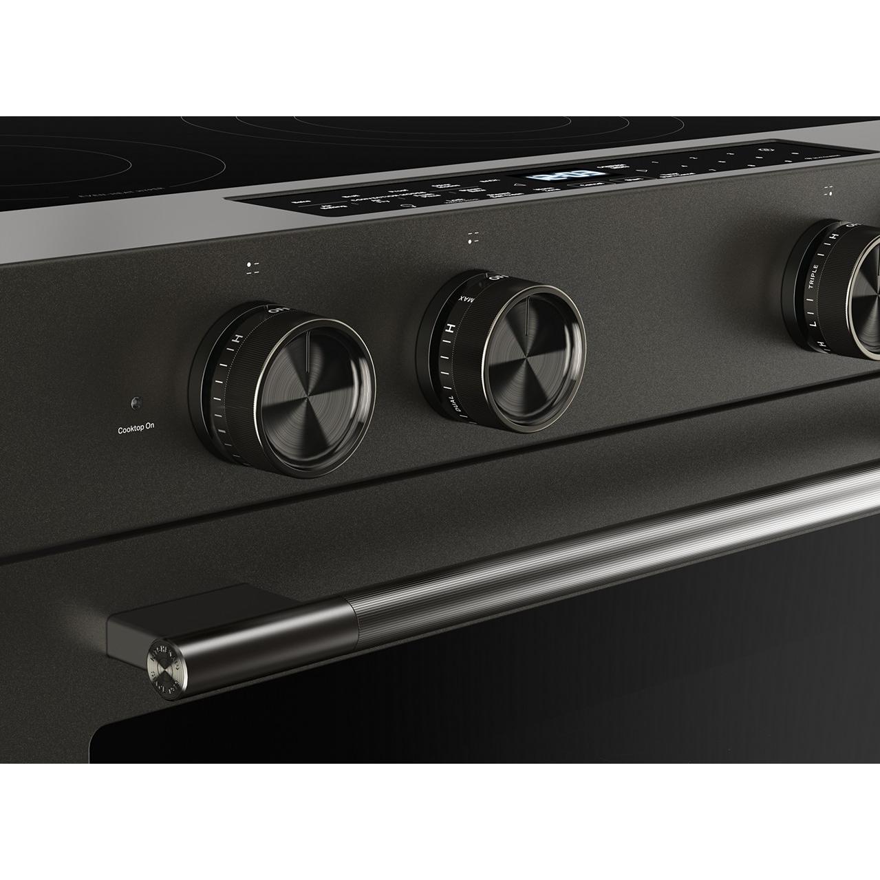 KitchenAid 30-inch Smart Slide-in Gas Range with Convection Cooking Modes and 2-in-1 Burner KSGS530SBE IMAGE 6