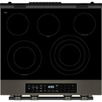 KitchenAid 30-inch Smart Slide-in Gas Range with Convection Cooking Modes and 2-in-1 Burner KSGS530SBE IMAGE 9