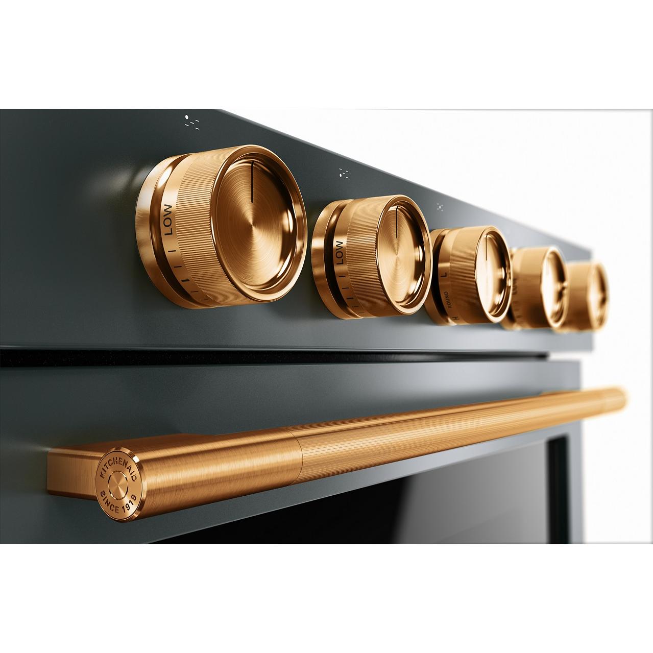 KitchenAid 30-inch Smart Slide-in Gas Range with Convection Cooking Modes and 2-in-1 Burner KSGS530SJP IMAGE 18