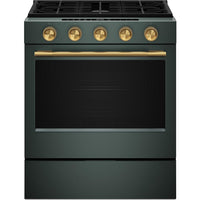 KitchenAid 30-inch Smart Slide-in Gas Range with Convection Cooking Modes and 2-in-1 Burner KSGS530SJP IMAGE 4