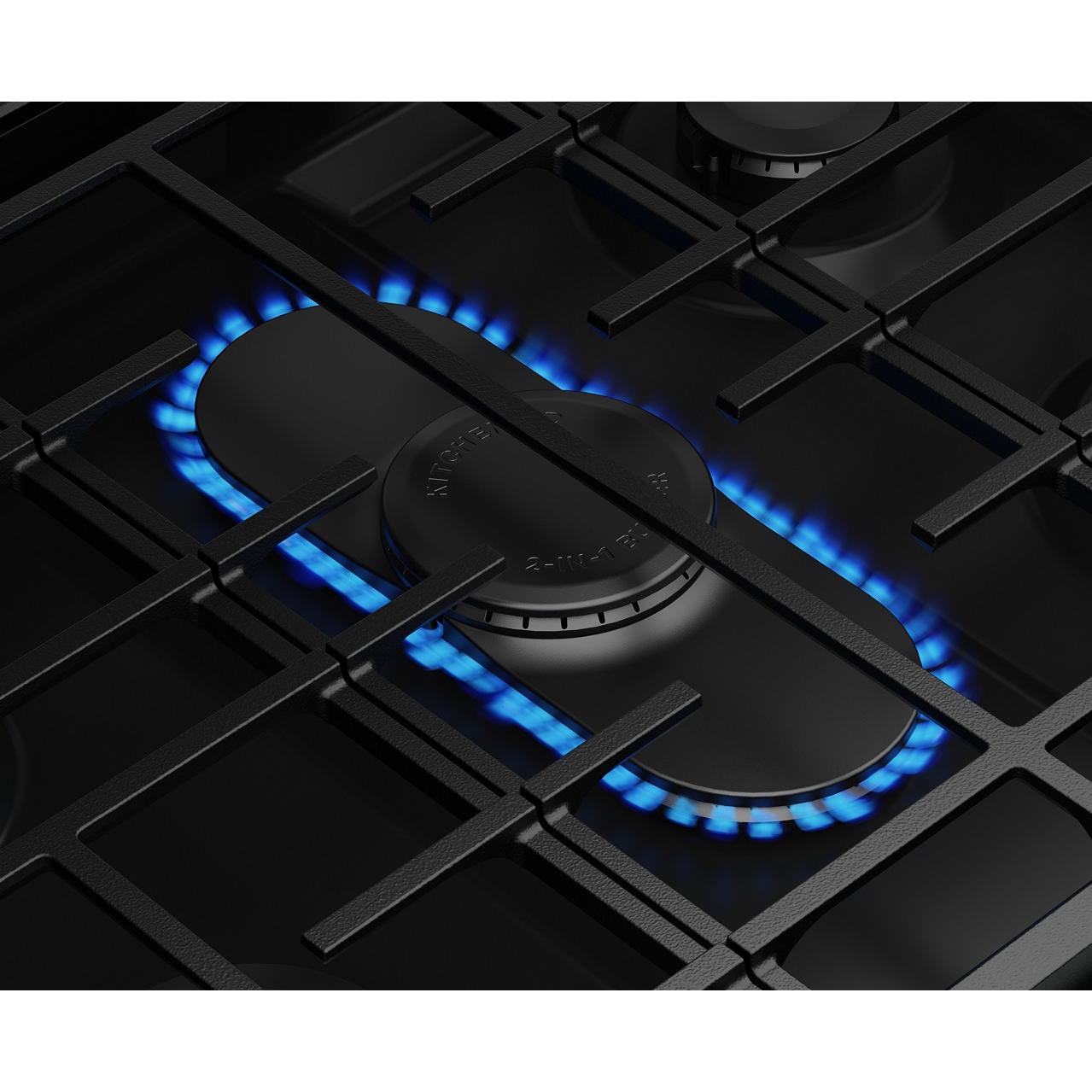 KitchenAid 30-inch Smart Slide-in Gas Range with Convection Cooking Modes and 2-in-1 Burner KSGS530SPS IMAGE 20