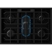 KitchenAid 30-inch Smart Slide-in Gas Range with Convection Cooking Modes and 2-in-1 Burner KSGS530SPS IMAGE 4