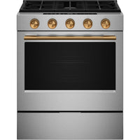 KitchenAid 30-inch Smart Slide-in Gas Range with Convection Cooking Modes and 2-in-1 Burner KSGS530SPS IMAGE 7