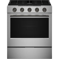 KitchenAid 30-inch Smart Slide-in Gas Range with Convection Cooking Modes and 2-in-1 Burner KSGS530SPS IMAGE 8