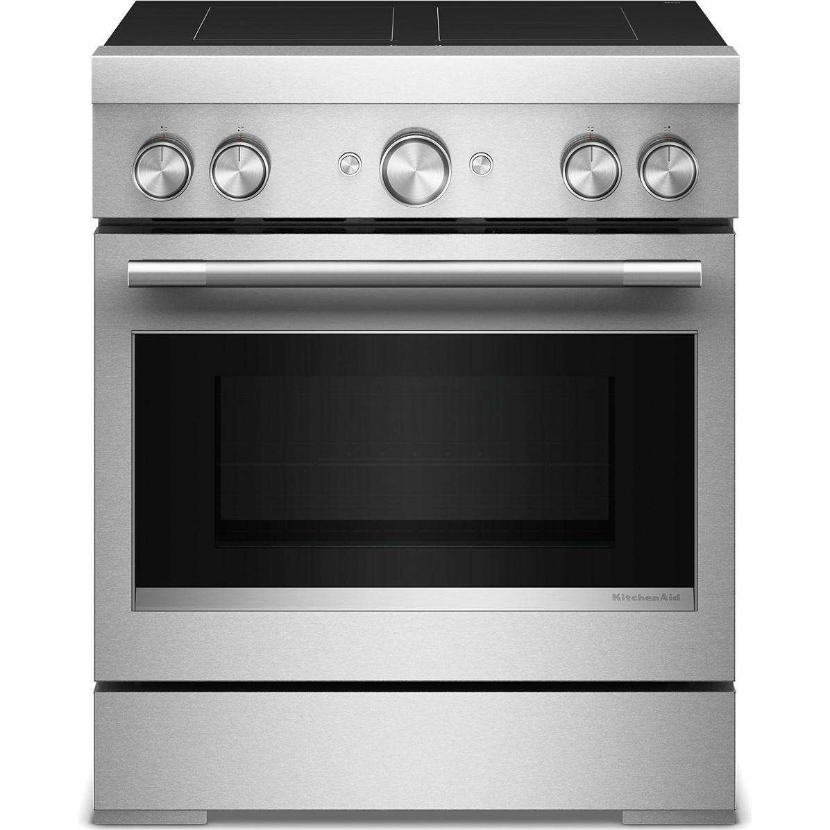 KitchenAid 30-inch Freestanding Induction Range KFIS930SSS IMAGE 1