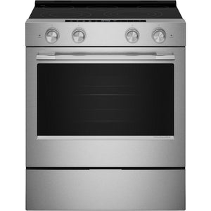 KitchenAid 30-inch Slide-in Electric Range with Wi-Fi YKSES330SPS IMAGE 1