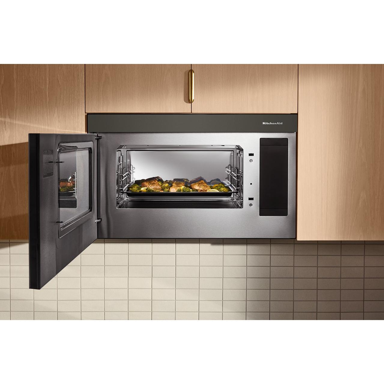 KitchenAid 30-inch, 1.1 cu. ft. Over-the-Range Microwave Oven with Air Fry Technology YKMMF530PBE IMAGE 7