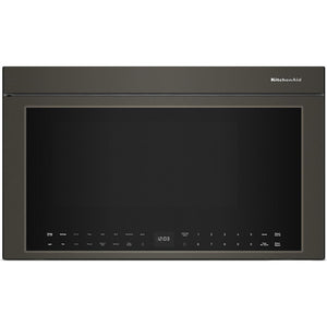 KitchenAid 30-inch, 1.1 cu. ft. Over-the-Range Microwave Oven with Air Fry Technology YKMMF730PBE IMAGE 1
