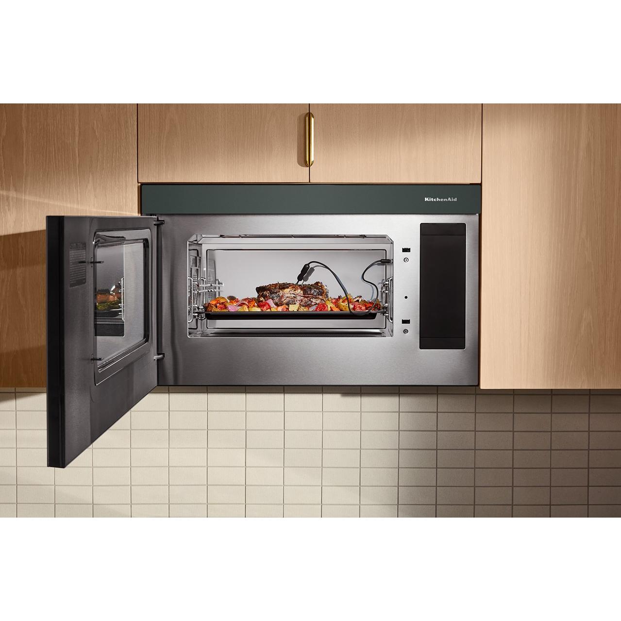 KitchenAid 30-inch, 1.1 cu. ft. Over-the-Range Microwave Oven with Air Fry Technology YKMMF730PJP IMAGE 6